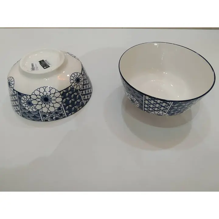 Blue and White Salad Bowl - Master