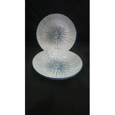 Plate Ice Crystal Blue primary image