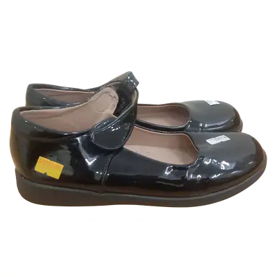 Glowy Black school shoe primary image