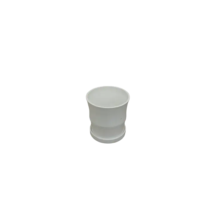 White color Flower Pot- Small - Master