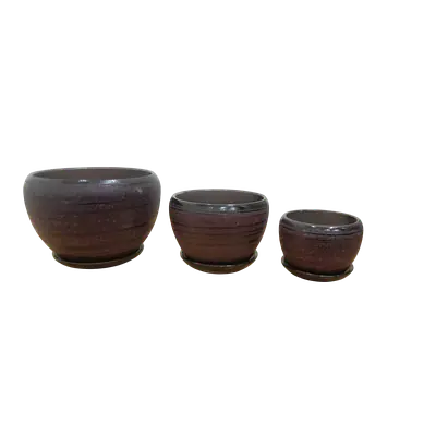 Glazed Ceramic Flower Pot primary image