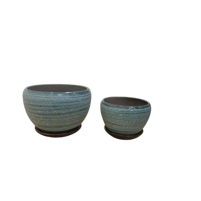 Ceramic Plant Pot set of 2 primary image