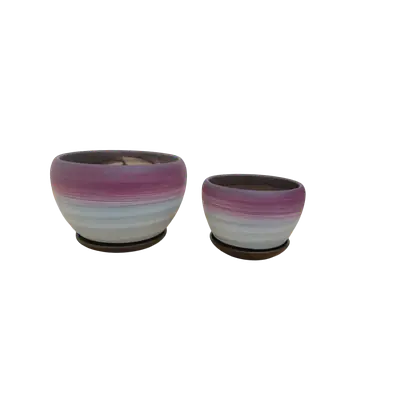 Ceramic Plant Pot set of 2 primary image
