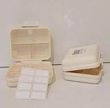 Pill Box Square White #1