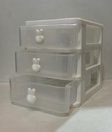 Drawers 3-Tier Rabbit Grey