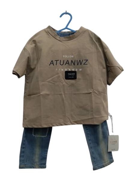 Kids' T-shirt and Jeans Set