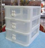 Drawers 3-Tier Rabbit Grey