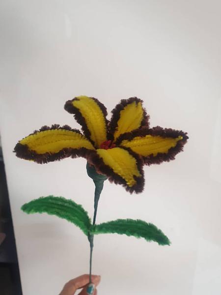 Pipe Flower Yellow Brown