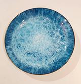 Ceramic Plate Nordic Blue 7.5