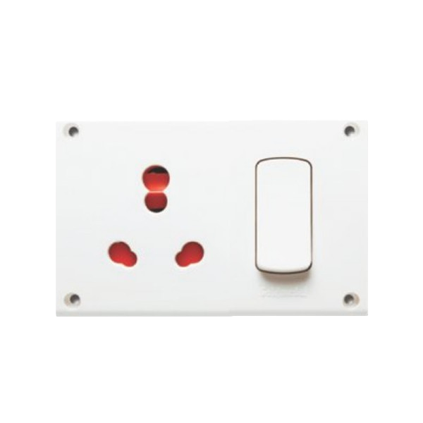 Goldmedal Essenza Combined Switch and Socket