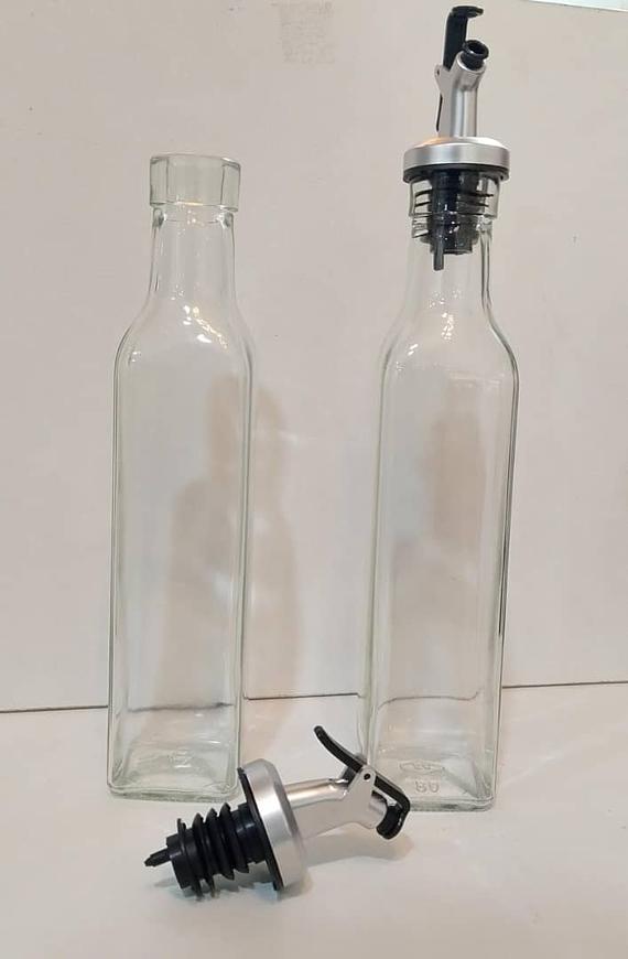 Small Oil Dispenser Clear 250ml