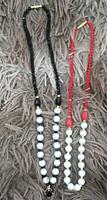 Pearl Red & Black Necklace