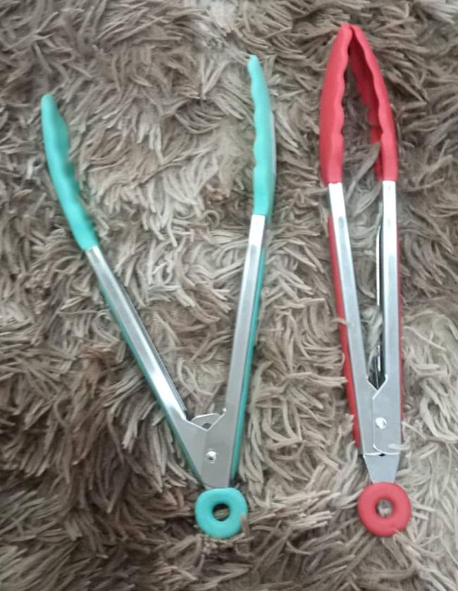 Food Tong Silver #1