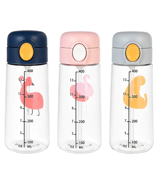 400ml Cartoon Animal Kids Water Bottle