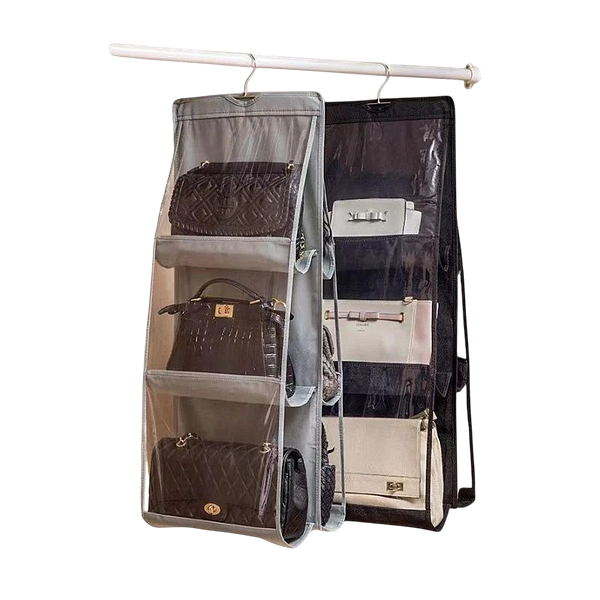 Foldable Hanging Handbag Organizer for Closet