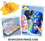 3D Spacious Pencil Case