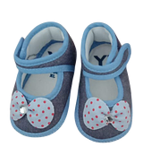 Baby Girl Bowknot Crib Shoes