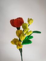 Orange Yellow Pipe Flower bunch