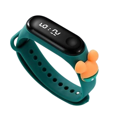 Cartoon-Themed LED Digital Watch