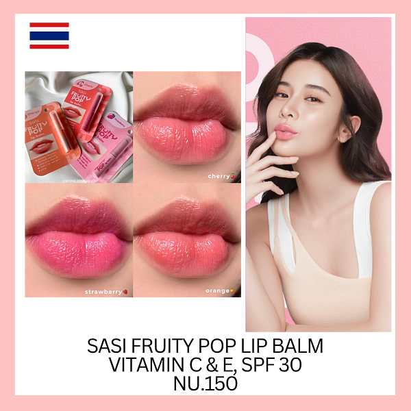 Sasi Fruity POP Lip Balm