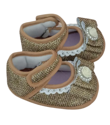 Glitter Baby Girl Soft Sole Mary Jane Shoes