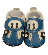 Rubber Sole Cute Cartoon Car Toddler Boy Infant Baby Casual Shoes