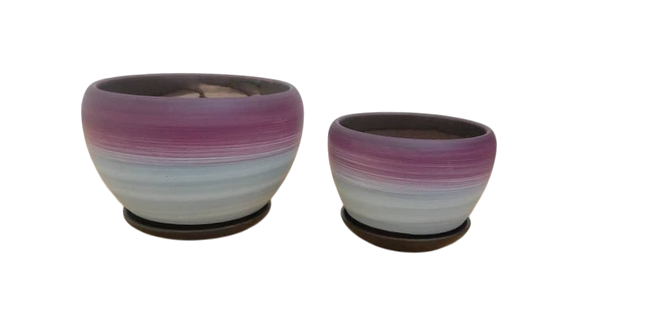 Ceramic Plant Pot set of 2
