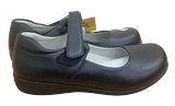 Leather Black School Shoe