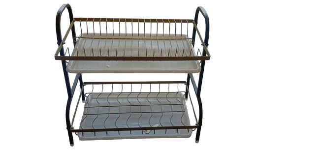 2 Layer Kitchen Dish Rack