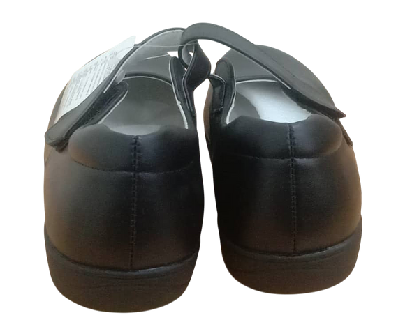 Leather Black School Shoe