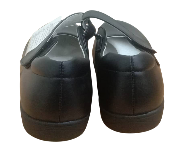 Leather Black School Shoe