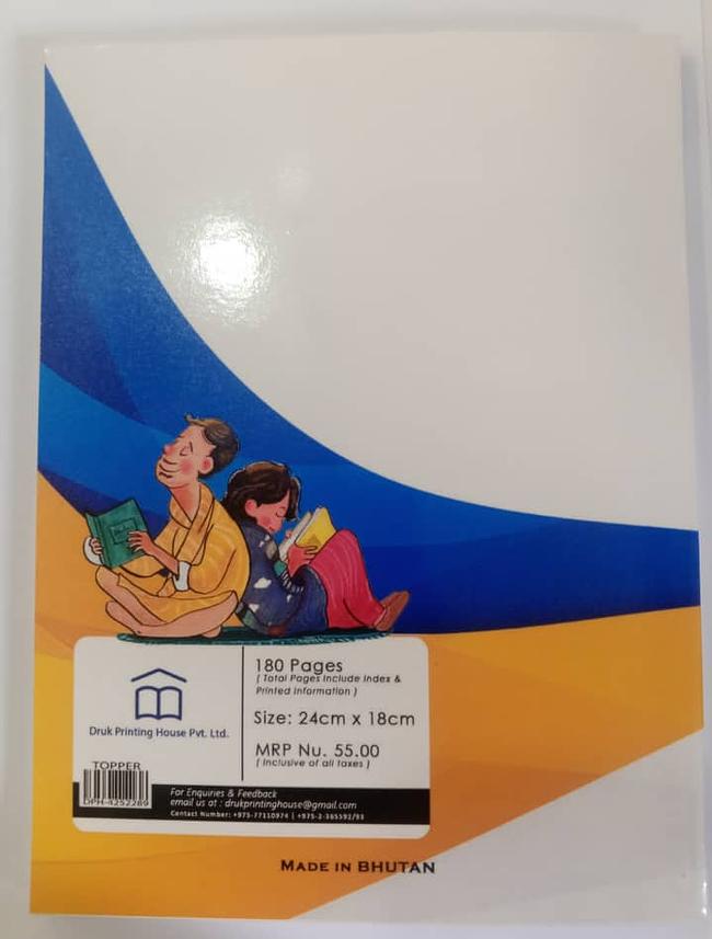 Topper Notebook Rule