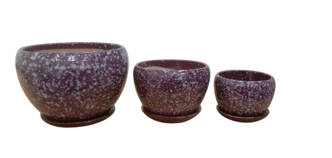 Ceramic Flower Pot Set of 3