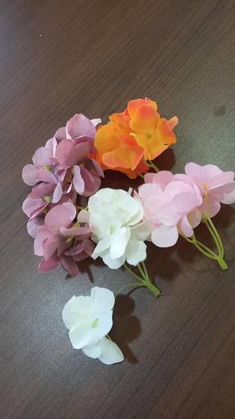 DIY Hydrangea Flowers Pink