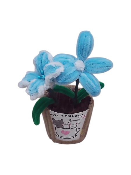 Sky Bloom Mini Pot Flower