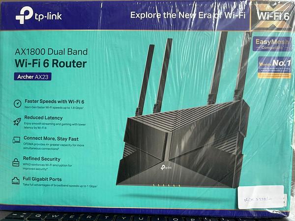 AX1800 Dual Band Wi-Fi 6 Router