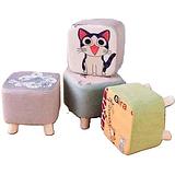 Fabric Stool Square Stool Sofa Stool