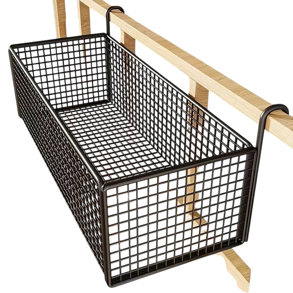 Metal Mesh Bedside Hanging Basket