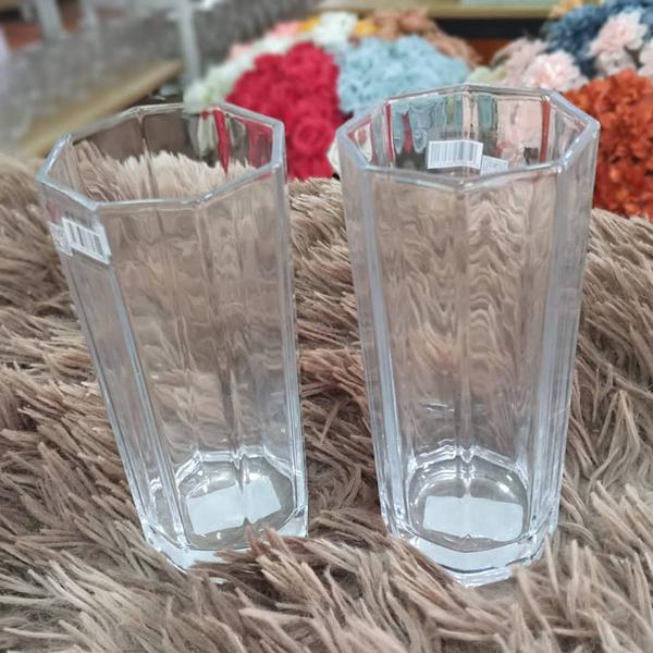 Hexagon Glass Cup