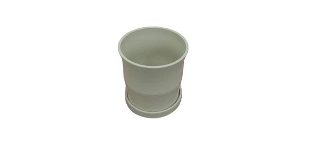 Cream color Flower Pot- Medium