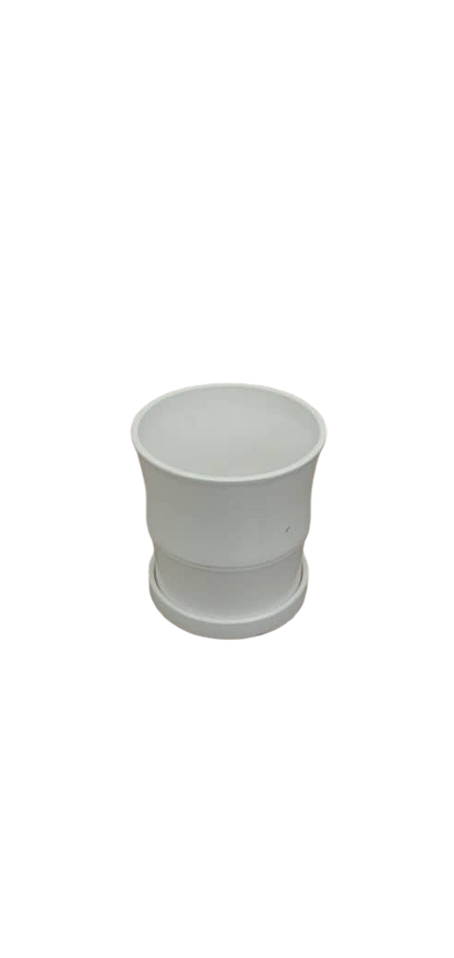 White color Flower Pot- Small