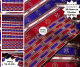 Half Kira - Silk Pattern on Telecotton. Traditional Design and color combination