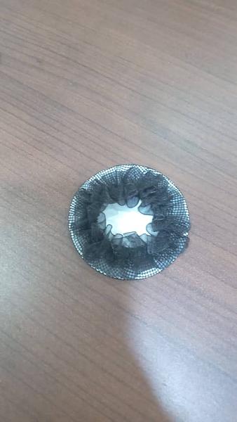 Hair Bun Net Black Small