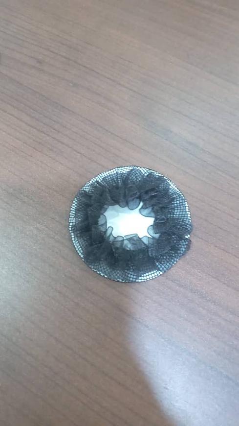 Hair Bun Net Black Small