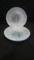 Plate Ice Crystal Blue
