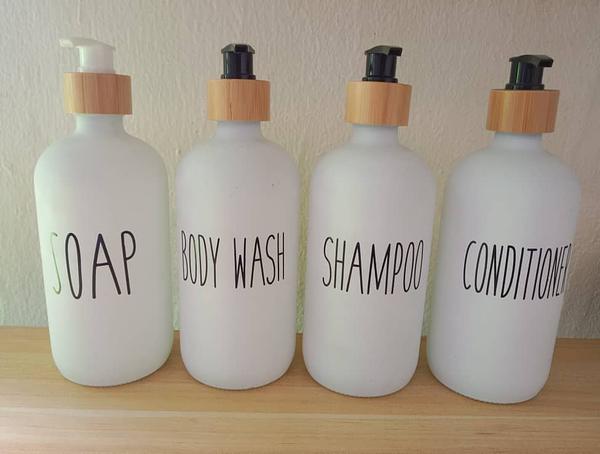 Shampoo bottle