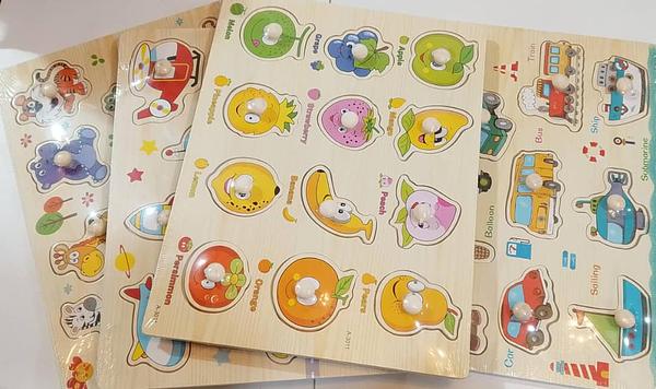 Wooden Shapes Board