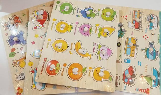 Wooden Shapes Board