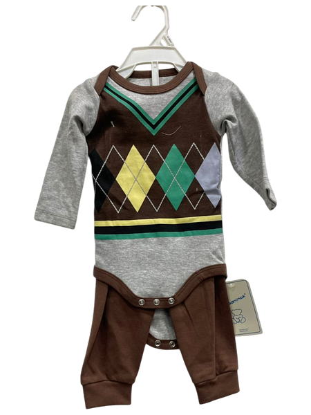 Baby Argyle Sweater Vest Outfit