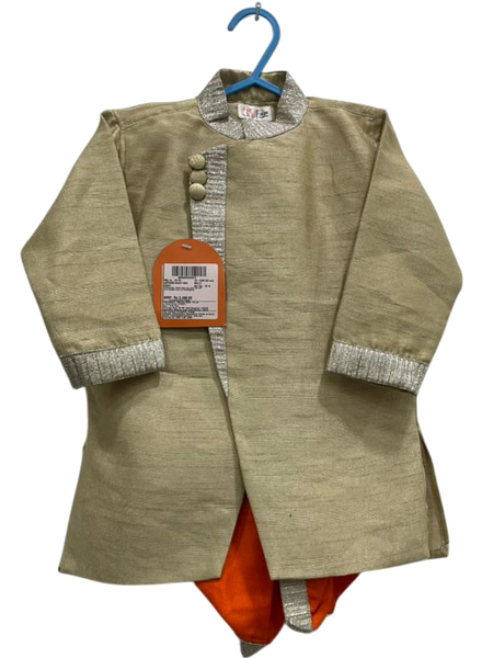 Kurta with Dhoti pants/Achkan set